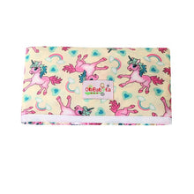 Load image into Gallery viewer, OhBabyKa Baby Diaper Bags Printed Double Zippered Wet/Dry Bag Waterproof Wet Cloth Diaper Backpack Reusable Diaper Cover WetBag