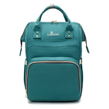 Load image into Gallery viewer, LEQUEEN Nappy Backpack Bag Mummy Large Capacity Bag Mom Baby Multi-function Waterproof Outdoor Travel Diaper Bags For Baby Care