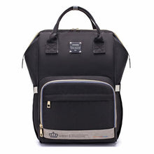 Load image into Gallery viewer, LEQUEEN Nappy Backpack Bag Mummy Large Capacity Bag Mom Baby Multi-function Waterproof Outdoor Travel Diaper Bags For Baby Care