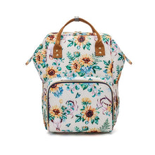 Load image into Gallery viewer, LEQUEEN Nappy Backpack Bag Mummy Large Capacity Bag Mom Baby Multi-function Waterproof Outdoor Travel Diaper Bags For Baby Care