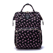 Load image into Gallery viewer, LEQUEEN Nappy Backpack Bag Mummy Large Capacity Bag Mom Baby Multi-function Waterproof Outdoor Travel Diaper Bags For Baby Care