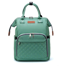 Load image into Gallery viewer, LEQUEEN Nappy Backpack Bag Mummy Large Capacity Bag Mom Baby Multi-function Waterproof Outdoor Travel Diaper Bags For Baby Care