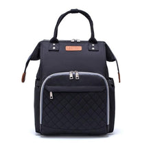 Load image into Gallery viewer, LEQUEEN Nappy Backpack Bag Mummy Large Capacity Bag Mom Baby Multi-function Waterproof Outdoor Travel Diaper Bags For Baby Care