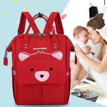 Load image into Gallery viewer, Large Capacity Diaper Bag Backpack Baby Nappy Changing Mummy Maternity Bags Hot Mum Bag Stroller Baby Care Waterproof Backpack