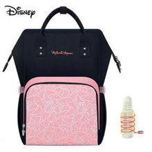 Load image into Gallery viewer, Disney Diaper Bag Backpack For Moms Baby Bag Maternity For Baby Care Nappy Bag Travel Stroller USB Heating Send Free 1Piar Hooks