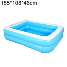 Load image into Gallery viewer, Summer Inflatable Family Kids Children Adult Play Bathtub Water Swimming Pool Large Family PVC Square Floating Swimming Pool