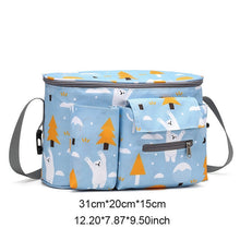 Load image into Gallery viewer, Baby Stroller Bag Waterproof Diaper Bag Mom Travel Hanging Nappy Bags Carriage Buggy Cart Bottle Backpack
