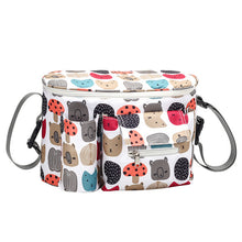 Load image into Gallery viewer, 2in1 Multifunctional Diaper Bag Backpack Travel Portable Large Capacity Shoulder Mommy Folding Crib Bags Waterproof Stylish Pack