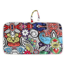 Load image into Gallery viewer, OhBabyKa Baby Diaper Bags Printed Double Zippered Wet/Dry Bag Waterproof Wet Cloth Diaper Backpack Reusable Diaper Cover WetBag
