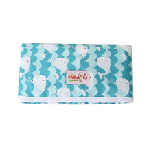 Load image into Gallery viewer, OhBabyKa Baby Diaper Bags Printed Double Zippered Wet/Dry Bag Waterproof Wet Cloth Diaper Backpack Reusable Diaper Cover WetBag
