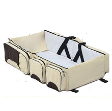 Load image into Gallery viewer, Diaper Bag Moms And Dads Backpack Multifunctional Baby Bed Bags Maternity Nursing Handbag Stroller Bag On Sale
