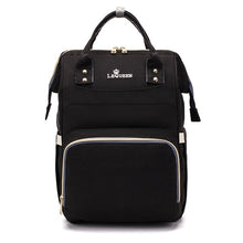 Load image into Gallery viewer, LEQUEEN Nappy Backpack Bag Mummy Large Capacity Bag Mom Baby Multi-function Waterproof Outdoor Travel Diaper Bags For Baby Care
