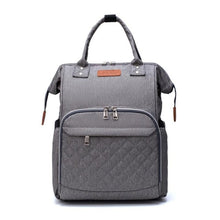 Load image into Gallery viewer, LEQUEEN Nappy Backpack Bag Mummy Large Capacity Bag Mom Baby Multi-function Waterproof Outdoor Travel Diaper Bags For Baby Care
