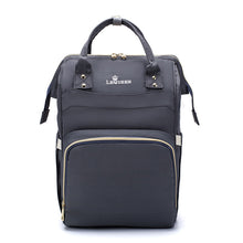 Load image into Gallery viewer, LEQUEEN Nappy Backpack Bag Mummy Large Capacity Bag Mom Baby Multi-function Waterproof Outdoor Travel Diaper Bags For Baby Care
