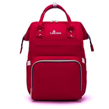 Load image into Gallery viewer, LEQUEEN Nappy Backpack Bag Mummy Large Capacity Bag Mom Baby Multi-function Waterproof Outdoor Travel Diaper Bags For Baby Care
