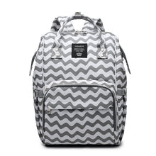 Load image into Gallery viewer, LEQUEEN Nappy Backpack Bag Mummy Large Capacity Bag Mom Baby Multi-function Waterproof Outdoor Travel Diaper Bags For Baby Care
