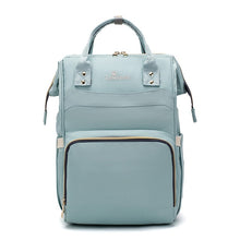 Load image into Gallery viewer, LEQUEEN Nappy Backpack Bag Mummy Large Capacity Bag Mom Baby Multi-function Waterproof Outdoor Travel Diaper Bags For Baby Care
