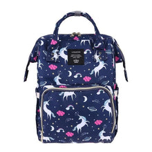 Load image into Gallery viewer, LEQUEEN Nappy Backpack Bag Mummy Large Capacity Bag Mom Baby Multi-function Waterproof Outdoor Travel Diaper Bags For Baby Care
