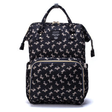 Load image into Gallery viewer, LEQUEEN Nappy Backpack Bag Mummy Large Capacity Bag Mom Baby Multi-function Waterproof Outdoor Travel Diaper Bags For Baby Care
