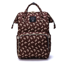 Load image into Gallery viewer, LEQUEEN Nappy Backpack Bag Mummy Large Capacity Bag Mom Baby Multi-function Waterproof Outdoor Travel Diaper Bags For Baby Care
