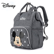 Load image into Gallery viewer, Disney Diaper Bag Backpack For Moms Baby Bag Maternity For Baby Care Nappy Bag Travel Stroller USB Heating Send Free 1Piar Hooks
