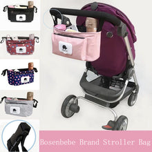 Load image into Gallery viewer, Baby Stroller Bag Organizer Mummy Diaper Bag Infant Toddler Travel Nappy Diaper bag  Multifunctional WaterProof Mummy Bag
