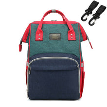Load image into Gallery viewer, Fashion Mummy Maternity Diaper Bag Large Nursing Bag Travel Backpack Designer Stroller Baby Bag Baby Care Nappy Backpack
