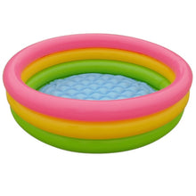Load image into Gallery viewer, 65*65cm Play Ball Pool Baby swimming Pool Child Summer kid Water Toys inflatable Bath Tub Round lovely animal printed bottom
