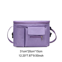 Load image into Gallery viewer, Baby Stroller Bag Waterproof Diaper Bag Mom Travel Hanging Nappy Bags Carriage Buggy Cart Bottle Backpack
