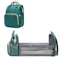 Load image into Gallery viewer, Diaper Bag Moms and Dads Backpack Multifunctional Baby Bed Bags Maternity Nursing Handbag Stroller Bag Drop Ship
