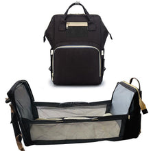 Load image into Gallery viewer, Diaper Bag Moms and Dads Backpack Multifunctional Baby Bed Bags Maternity Nursing Handbag Stroller Bag Drop Ship
