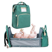 Load image into Gallery viewer, Diaper Bag Moms and Dads Backpack Multifunctional Baby Bed Bags Maternity Nursing Handbag Stroller Bag Drop Ship
