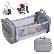 Load image into Gallery viewer, Diaper Bag Moms and Dads Backpack Multifunctional Baby Bed Bags Maternity Nursing Handbag Stroller Bag Drop Ship
